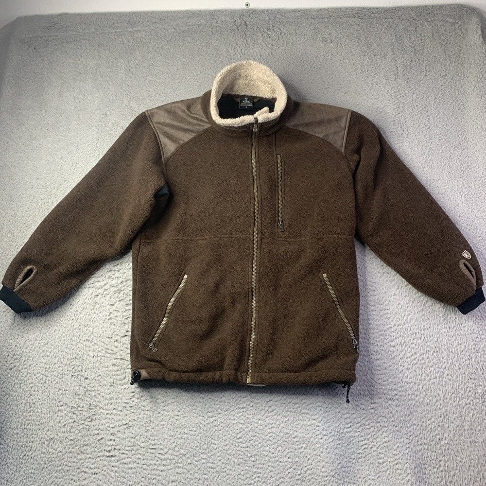 KUHL Alpenwurx Fleece Jacket Men's Dark Earth Brown - Size Small